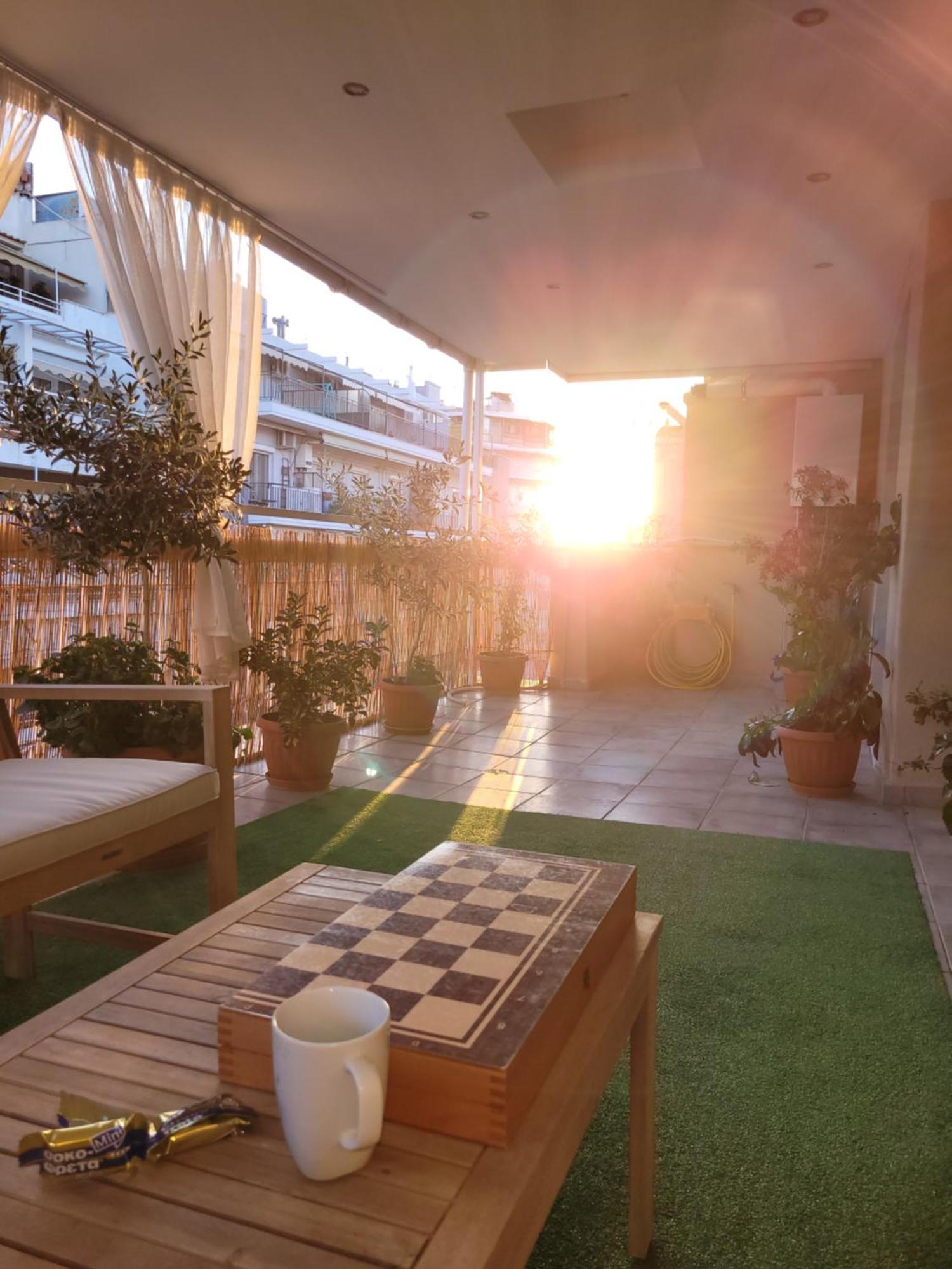 Flowery Penthouse In City Centre Of Selanik Dış mekan fotoğraf