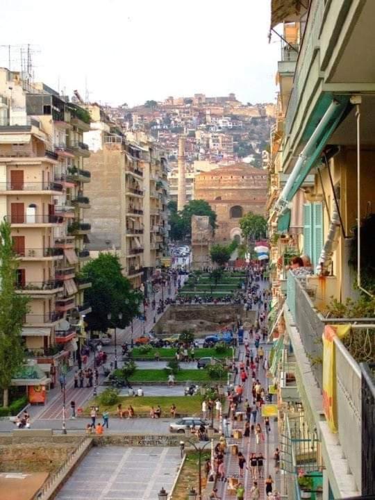 Flowery Penthouse In City Centre Of Selanik Dış mekan fotoğraf